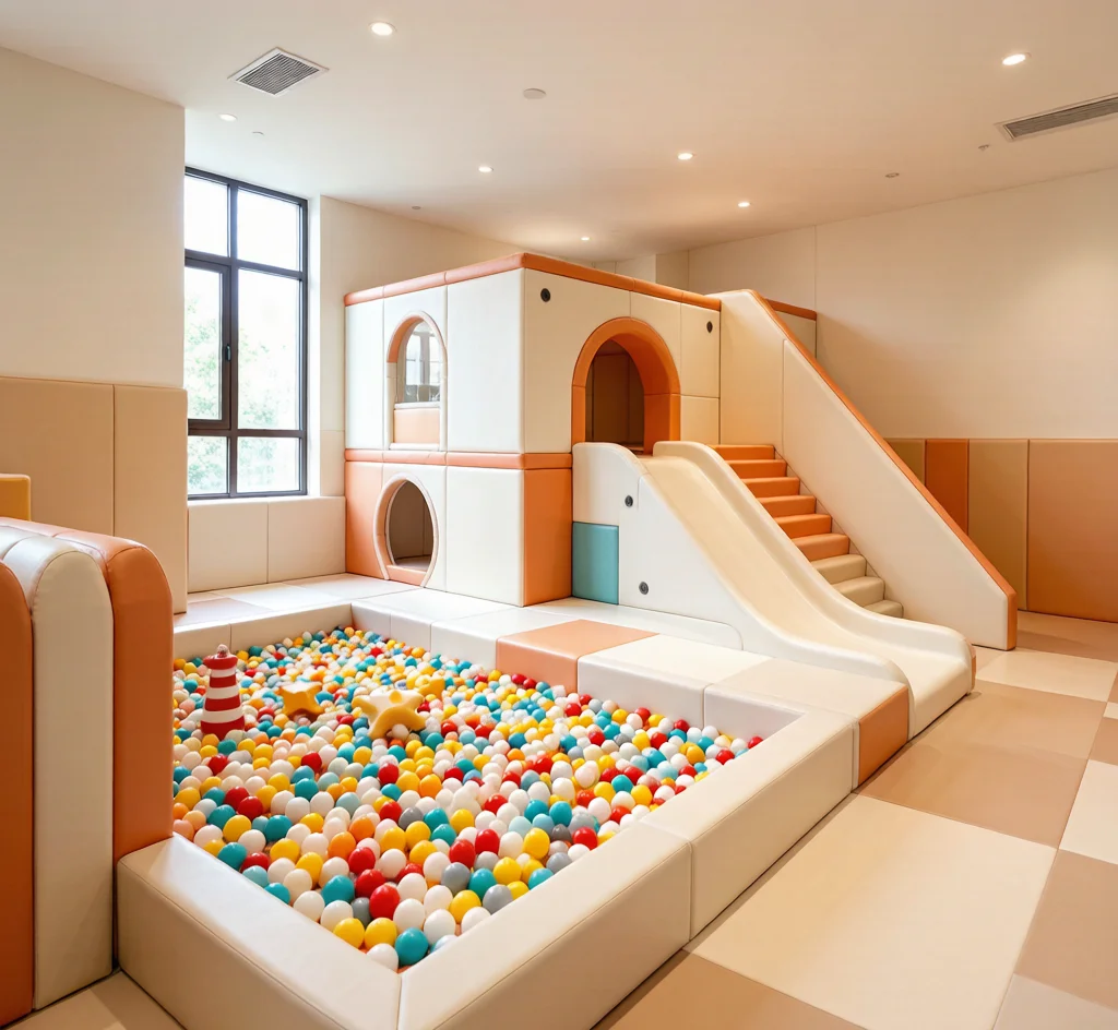 Indoor playground with ViviBalls ball pit