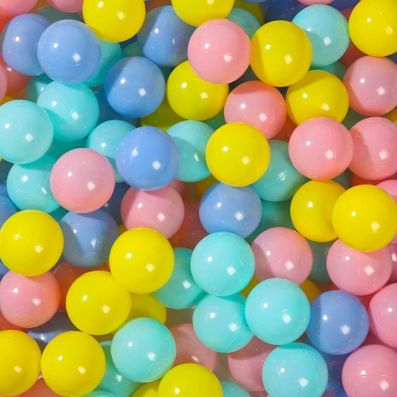 Macaron pastel 55mm ball pit balls